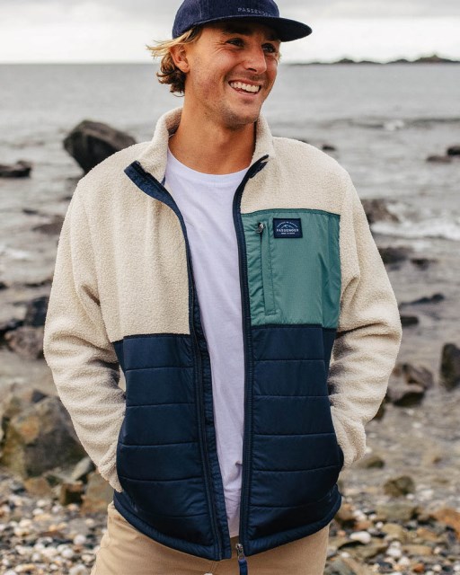 Passasjer Eksklusiv Born Explorer Resirkulert Polar-lined Sherpa Fleece Bjørk