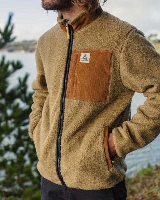 Passasjer-eksklusiv Trekker Resirkulert Dyp-haug Sherpa Fleece Kjeks