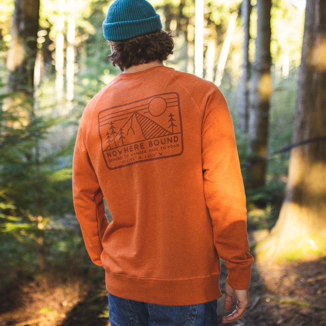 Passasjer Eksklusiv Ingensteds Bundet Resirkulert Sweatshirt Picante Marl