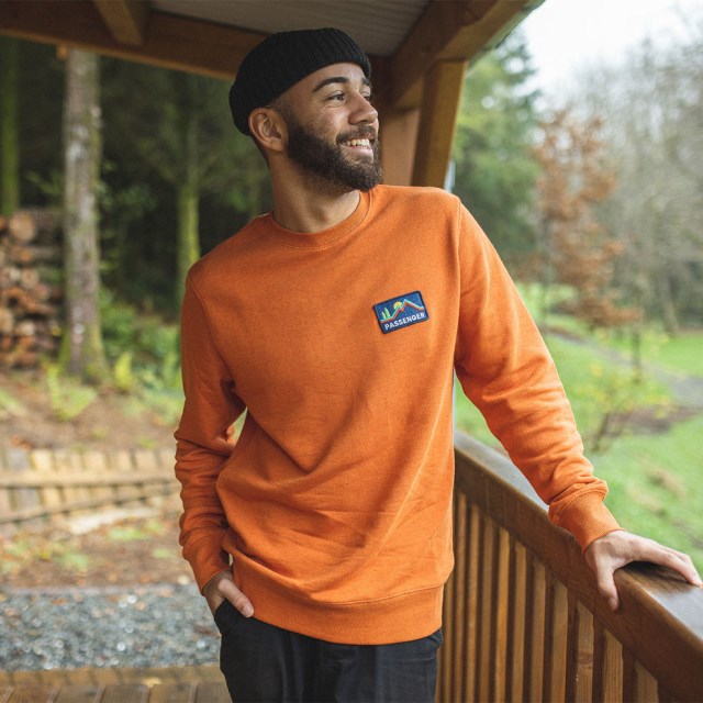 Passasjer Eksklusiv Roamer Resirkulert Sweatshirt Picante Marl