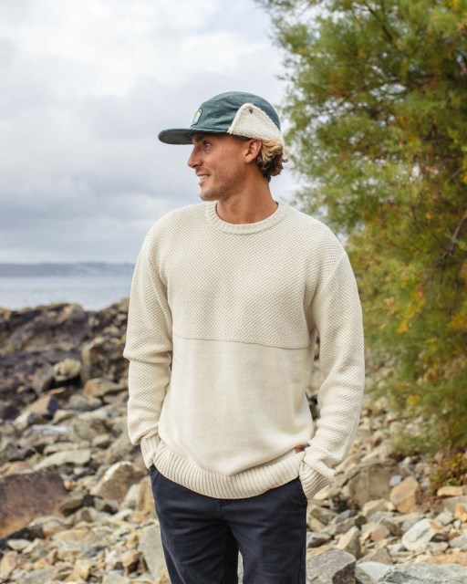 Passasjer Eksklusiv Swell Strikket Genser Off White