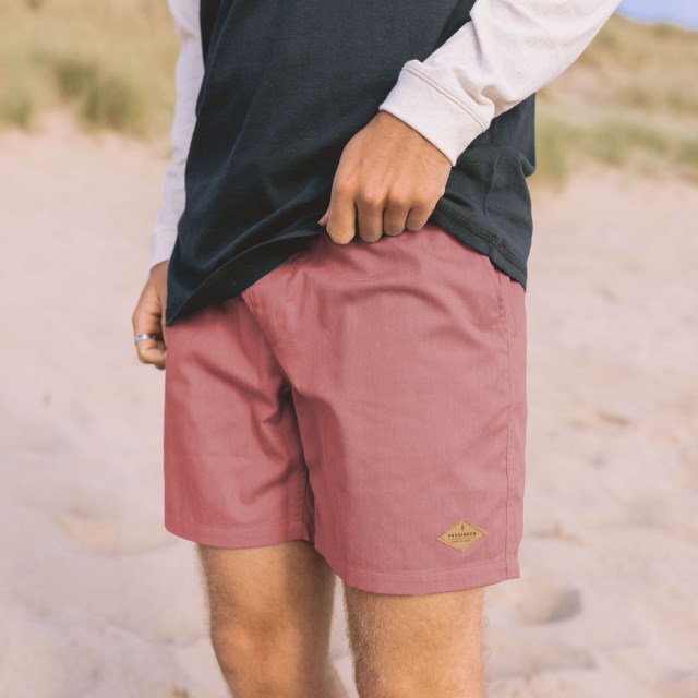 Passasjer Eksklusiv Backcountry Shorts Cinnaber Rød
