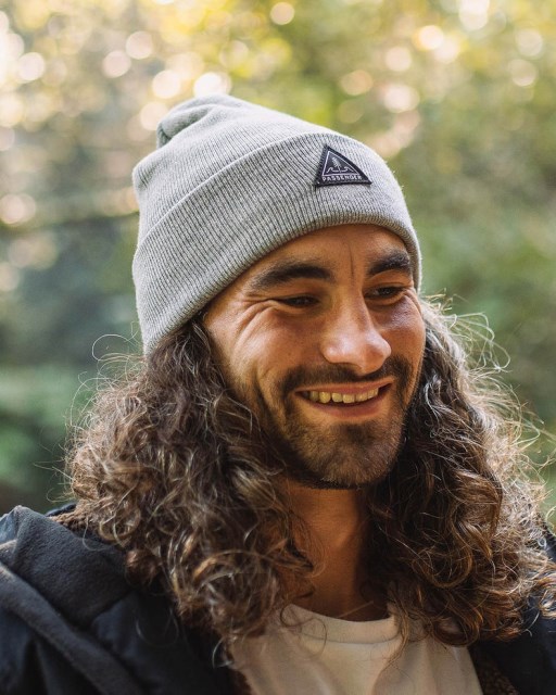 Eksklusiv Passasjerkjerne Resirkulert High-top Beanie Grå Mergel