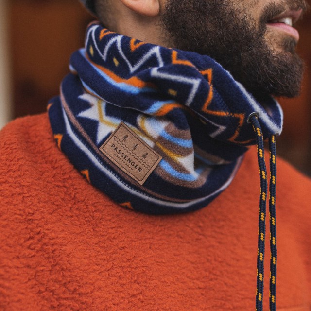 Eksklusiv Passasjer Tor Polar Fleece Snood Stargazer Marine