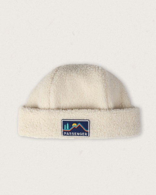 Passasjer Eksklusiv Peak Resirkulert Sherpa Beanie Bjørk