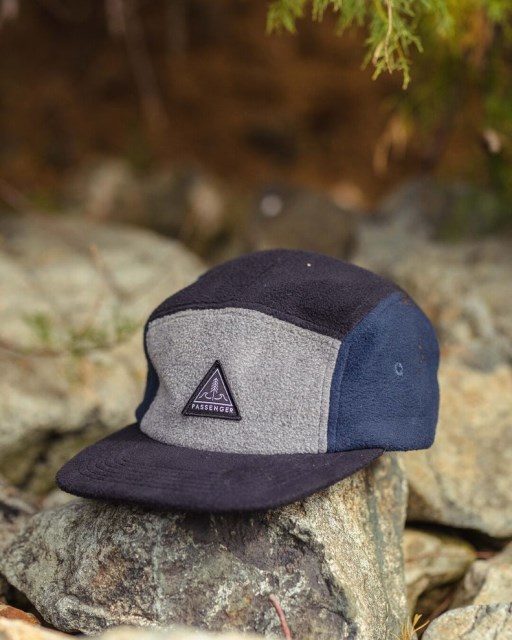 Passasjer Eksklusiv Furu Resirkulert Polar Fleece Cap Grå Mergel