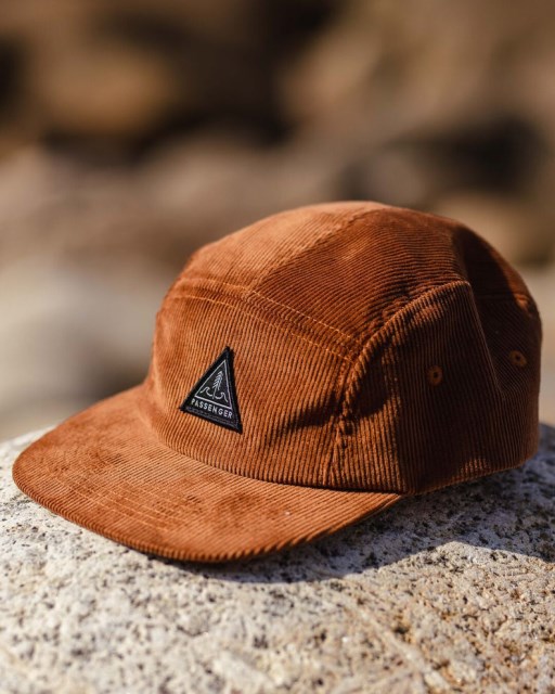 Passasjer Eksklusiv Fixie Resirkulert Ledning 5 Panel Cap Glasert Ingefær