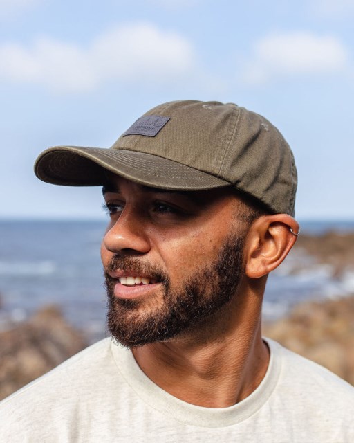 Eksklusiv Passasjer Baldakin Resirkulert Bomull Snapback Cap Khaki