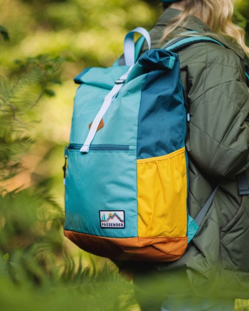 Passasjer Eksklusiv Backwoods Resirkulert Rolltop 32l Flerfarget