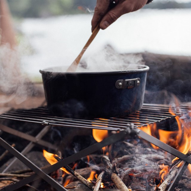 Passasjer Eksklusiv Ulv Og Grizzly Grill (uten Brannsett) Rustfritt Stål