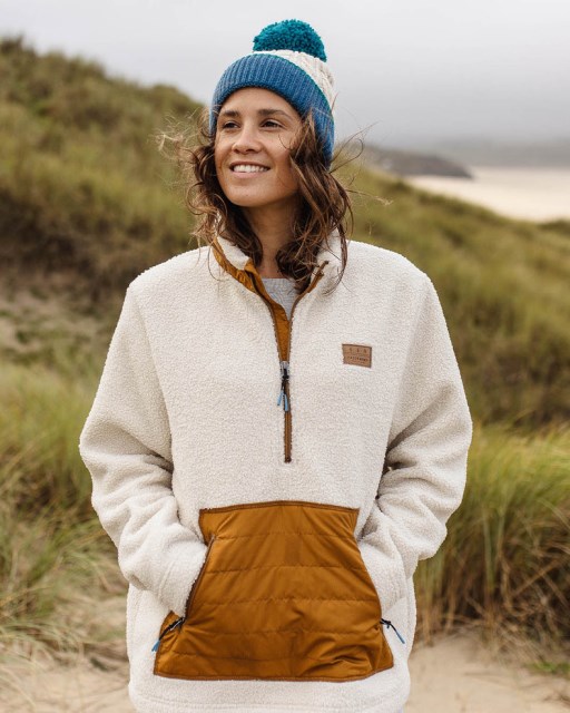 Passasjer Eksklusiv Perouse Resirkulert Polar-lined Sherpa Fleece Bjørk