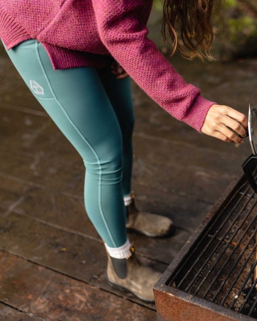 Passasjer Eksklusive Frisk Luft Resirkulert Leggings Dypt Hav