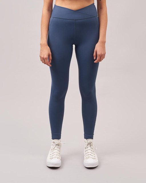 Passasjer Eksklusive Frisk Luft Resirkulert Leggings Blå Korall