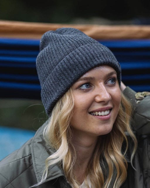 Passasjer Eksklusivt Kompass Resirkulert Beanie Kull