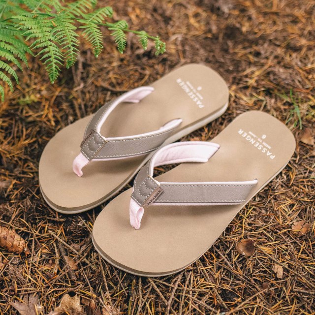 Passasjer Eksklusiv Lima Flip Flop Taupe