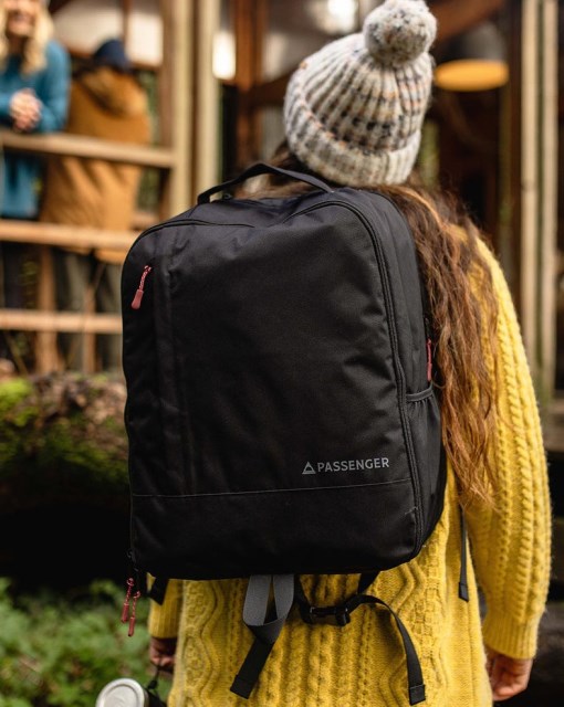 Passasjer Eksklusiv Ascent Weekender Resirkulert 35l Ryggsekk Svart