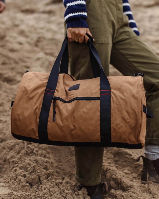 Passasjer Eksklusiv Escape It All 30l Resirkulert Duffle Bag Gyllenbrun