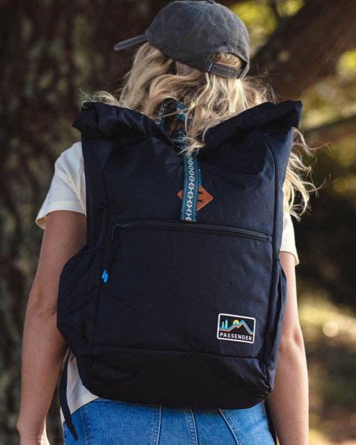 Passasjer Eksklusiv Backwoods Resirkulert Rolltop 32l Svart