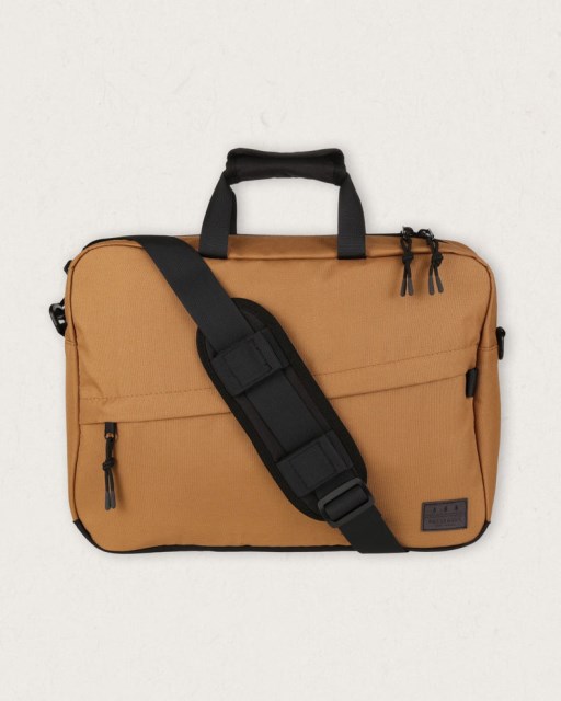 Passasjereksklusiv Resirkulert Messenger Bag Gyllenbrun